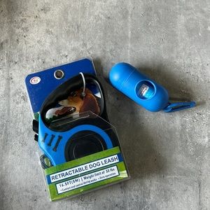 RORE 15.5ft Heavy Duty Leash and Collar (Blue)